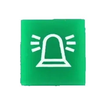 Autoelektronika Víčko zelené - rotační maják | 801025 | AGROAD