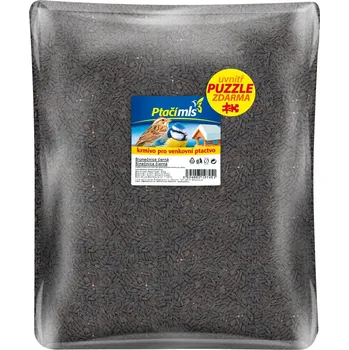 Pro ptáka Ptačí mls Slunečnicová semínka černá, 15 kg&nbsp;23790232