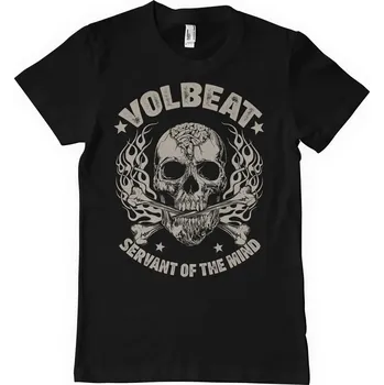 Pánské tričko Volbeat Tričko Skull & Crossbones Unisex Black L