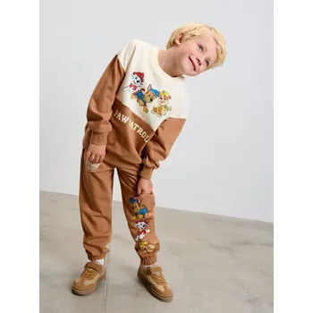 Sinsay - Kalhoty joggers PAW Patrol - hnědá - 290FC-84X - 290FC-84X-128