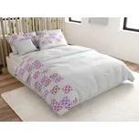 Povlečení z mikrosaténu VELLARI, světle šedé Rozměr povlečení: 70 x 90 cm | 140 x 200 cm, 140x200 / 70x90 cm