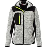 PAYPER TRIP LADY dámská pletená bunda Barva: světle šedý melír, Velikost: XL