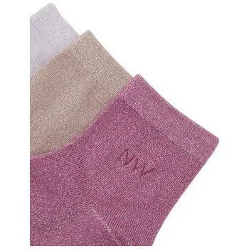 Pánské ponožky Nine West Dlouhé ponožky CEO_AS_NW_02_Z_AW25 (3 PACK) Růžová 35_38