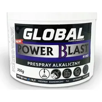 Univerzální čisticí prostředek Global Power Blast Alkalický předsprej na čištění čalounění a koberců 300g
