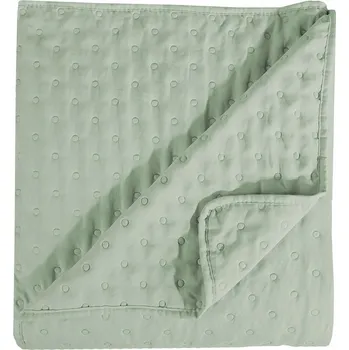 Prostěradlo Přehoz Markizeta z mikrovlákna 200 cm x 220 cm zelený