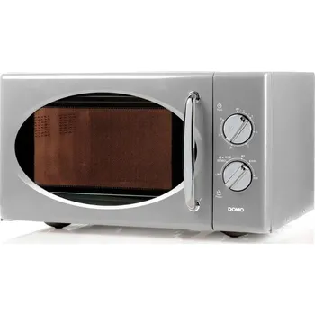 Mikrovlnná trouba Domo stříbrná/šedá, 25 litrů, 900 W