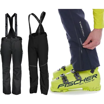 Snowboardové kalhoty FISCHER RC4 HANS KNAUSS Lyžařské kalhoty s membránou 20.000 black S