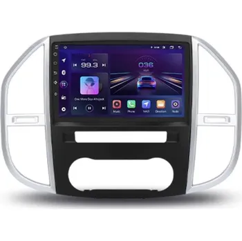 Autorádio Autorádio Hizpo 2din Android Autorádio pro Mercedes Benz Vito W447 2014-2021 s rámčekem, kabeláží i canbusem