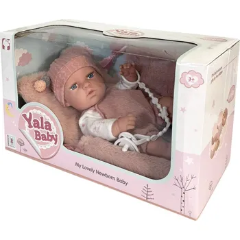 Panenka Panenka miminko Yala Baby v oblečku a peřince 30 cm