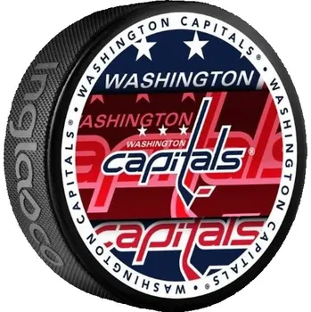 Puk Fanouškovský puk NHL Medallion Blister Washington Capitals Tým: Washington Capitals