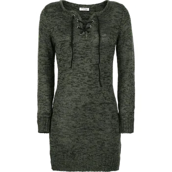 Dámský svetr Pletený svetr z Innocent - Lana Top - Ženy - olivová