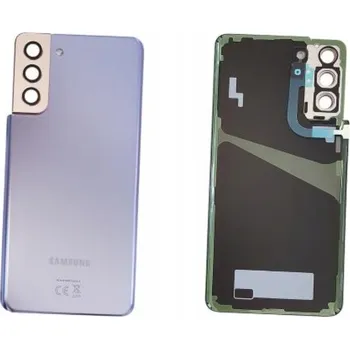 Pouzdro na mobilní telefon ORG Originální zadní krytka zadní kryt pro Samsung Galaxy S21+ Plus; SM-G996B, fialová