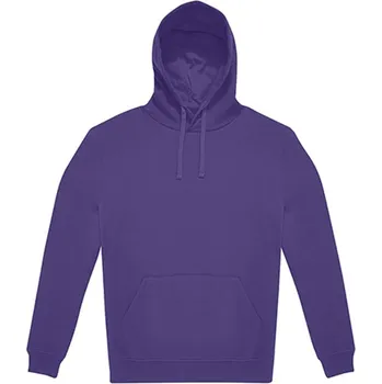 Pánská mikina B&C Hoodie Unisex mikina s kapucí WG005 Radiant Purple 3XL