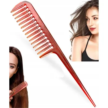 hřeben UNIVERZÁLNÍ KADEŘNICKÝ KARTÁČ / HŘEBEN NA VLASY S RUKOJETÍ