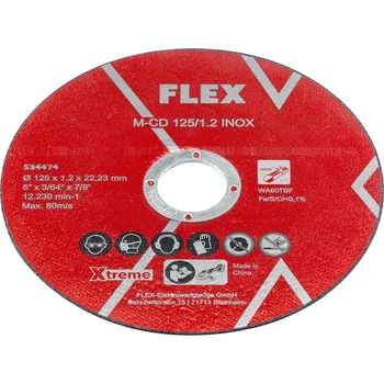 Řezný kotouč FLEX M-CD 125/1.2 INOX VE10