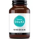 Viridian Vitamin D3 a K2 90 cps