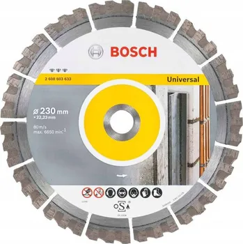 Řezný kotouč Bosch Diamantový kotouč Best for Universal 230 mm, na beton, železobeton a klinker