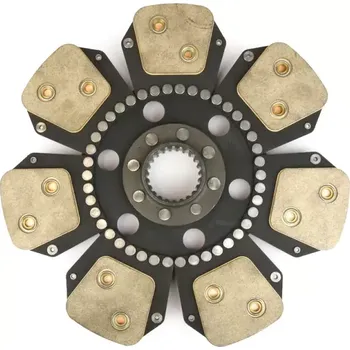 Spojková lamela Lamela spojky pr.330,23 zubů,7 lopatek MASSEY FERGUSON | 3618835M1; 3615366M1; 3918835M1 | AGROAD