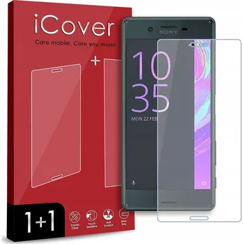 Pouzdro na mobilní telefon NEROZBITNÉ HYBRIDNÍ OCHRANNÉ SKLO NA DISPLEJ PRO SONY XPERIA X +