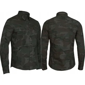 Pánská košile Brandit pánská ležérní košile 4005.2.L s dlouhým rukávem, střih slim, bavlna, velikost L