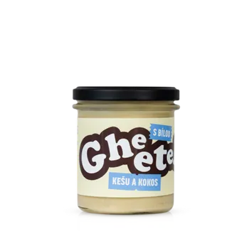 České Ghíčko Gheetella® | 320g Kešu &amp; kokos s bílou čokoládou