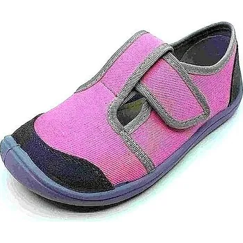 Dívčí obuv 3F dívčí BAR3FOOT bačkorky 3BE3/22 růžové 30