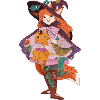 DJECO Gigant puzzle Čarodějka Lily