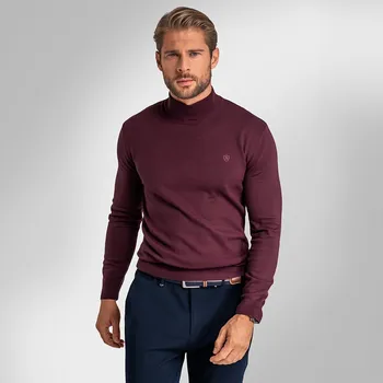 Pánský svetr Pánský rolák BANDI, model SERAFIO Marsala