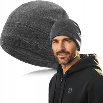 Čepice Pako Jeans zimní čepice šedá univerzální velikost