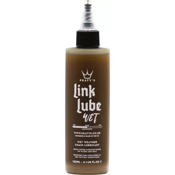 Cyklistické mazivo PEATY'S LINKLUBE WET 120 ML