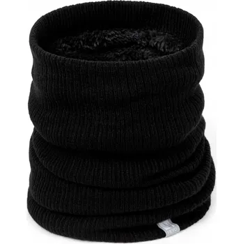 Šála NÁKRČNÍK PÁNSKÝ DÁMSKÝ UNISEX HEYO ZIMNÍ šála ČERNÝ S OTEPLENÍM MEDVÍDEK