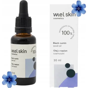 Léčba akné Olej z černuchy pro pleť se sklonem k akné lisovaný za studena Mel Skin