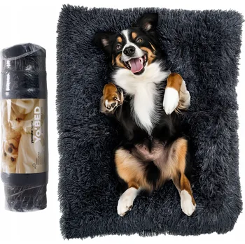 Pelíšek pro psa Psí pelíšek Yomate černý 90 cm x 70 cm