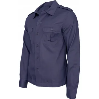 Pánská košile Košile s dlouhým rukávem BRANDIT US Shirt Navy L