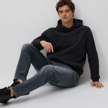 Pánské džíny Reserved - Džíny slim se sepraným efektem - tmavomodrá - 188GT-59J - 188GT-59J-36