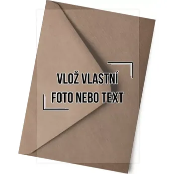 Svatební dekorace Plexisklo 10 x 15 cm s vlastním potiskem