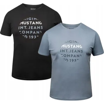 Pánské tričko MUSTANG Tričko TRIČKO pánské BAVLNA sportovní XL - 2 kusy mix