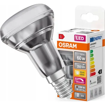 Žárovka LED žárovka OSRAM, E14, 5,9W, 345 lm, 2700 K