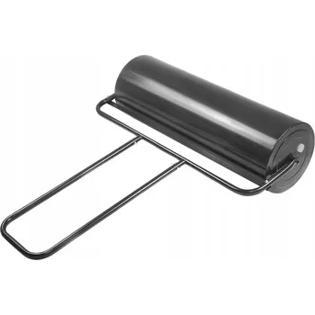 Zahradní válec Costway ocelový 63 l černý