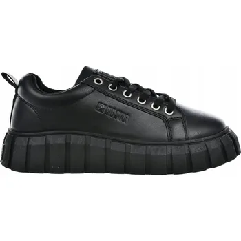 Dámské tenisky Černé Sneakersy Big Star Boty Na Platformě MM274617 Velikost 39