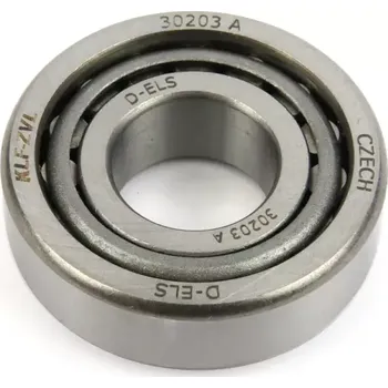 Ložisko kuželíkové | 30203; ZVL 30203 KLF-ZVL CZECH BEZ KRABIČKY | AGROAD