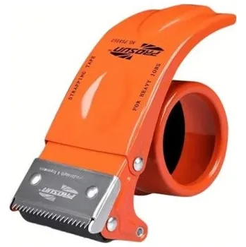 Lepicí páska Ruční dávkovač balicí pásky Kovový odvíječ pro vysoké zatížení Automatické řezání a uzavírání Efektivní uzavírání krabic Různé barvy oranžová