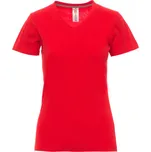 PAYPER V-NECK LADY dámské tričko Barva: červená, Velikost: L