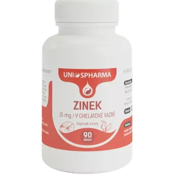 Zinek 15mg chelát 90 tbl
