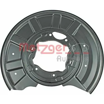 Brzdový systém Ochranný plech proti rozstřikování, brzdový kotouč METZGER 6115012