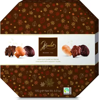 Bonboniéra Belgické pralinky Hamlet - Podzimní plody směs, 195 G