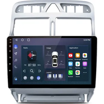 Autorádio Ossuret Autorádio Peugeot 307 od 2001, CarPlay, Android, GPS, WiFi, DSP, DAB, Bluetooth