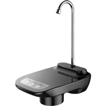 Elektrické vodní čerpadlo Automatický dávkovač vody se stojanem na sklenici Dobíjecí pumpa na vodu přenosná černá barva