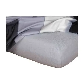 Prostěradlo Dadka Froté prostěradlo šedá 90x180x20 cm