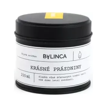 Svíčka Sójová svíčka KRÁSNÉ PRÁZDNINY 200 ml